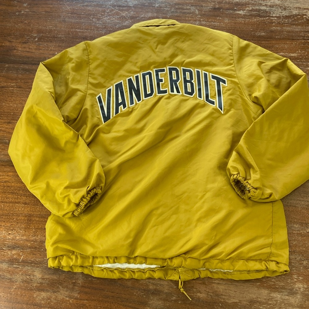 Vintage 1970s 70s Vanderbilt Kingfish Collection Jacket Windbreaker Nylon Men’s